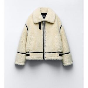 Faux Fur Biker Jacket